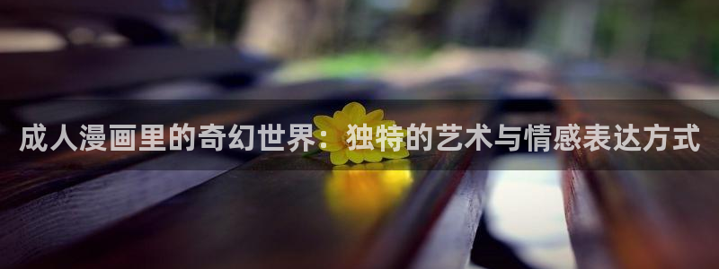 韩漫画汗汗：成人漫画里的奇幻世界：独特的艺术与情感表达方式